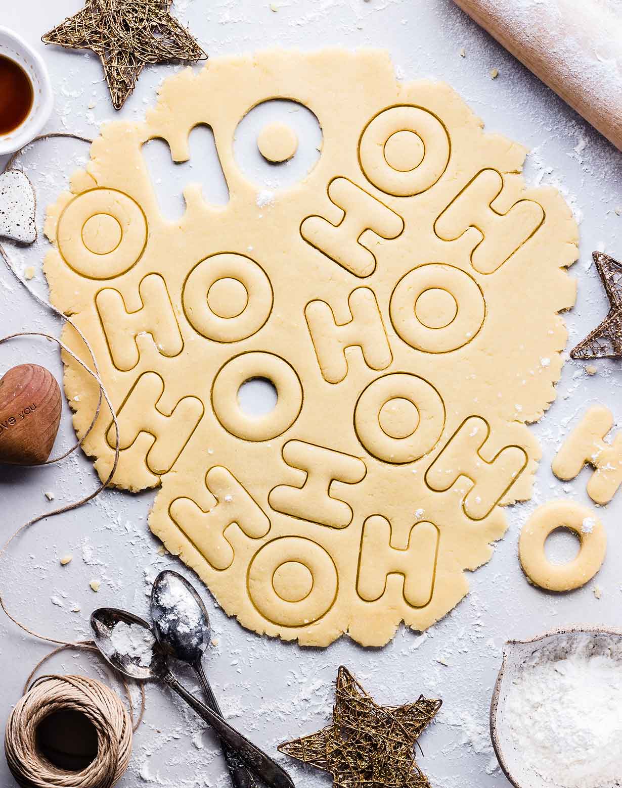 Cut Dough Shapes